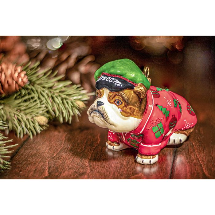 Bulldog deals christmas pajamas