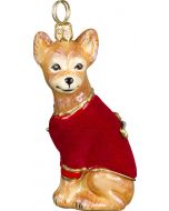 DIVA Chihuahua with Red Velvet Coat