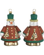 Glitterazzi Jeweled Forest Snowman - Now on Clearance!