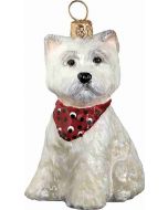 West Highland Terrier Puppy with Bandana