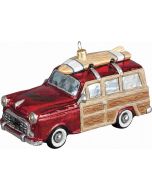 Woody Car with Surfboards