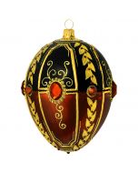 Black Russian Jeweled Egg