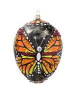 Glitterazzi Monarch Butterfly Jeweled Egg