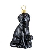 Labrador Retriever Mother with Puppy Black - Now on Clearance!