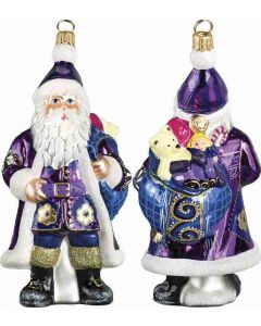 Galician Santa - Purple Folk Art Version-Clearance!