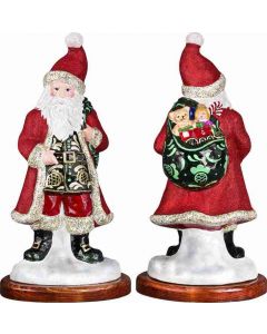 Galician Santa - Red Glittered Version - Now on Clearance!