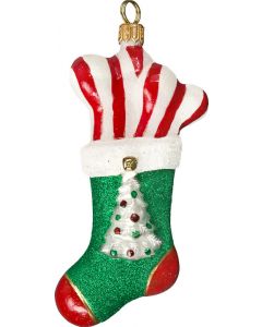 Santa's Little Yelper Stocking with Bones
