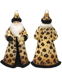 Glitterazzi Leopard Santa