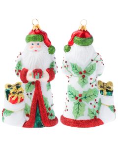 Glitterazzi Holly Berry Santa with Gift - NEW!