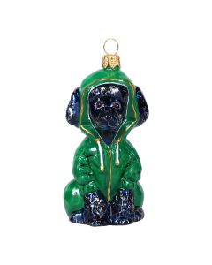 Poodle Black in Hoodie-New For 2026!