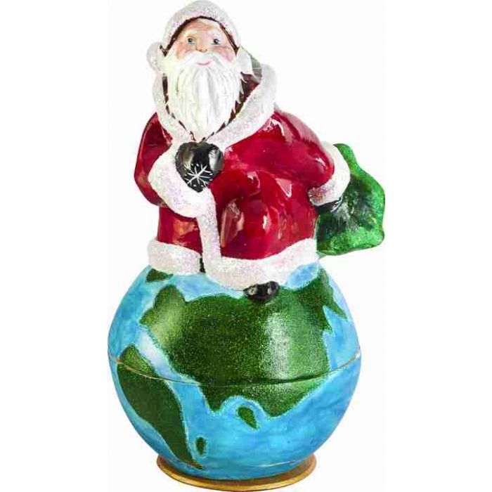 where is santa now in the world