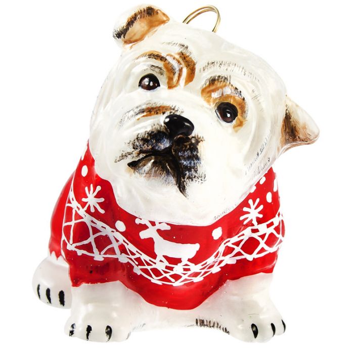 Bulldog In Nordic Sweater Sold Out